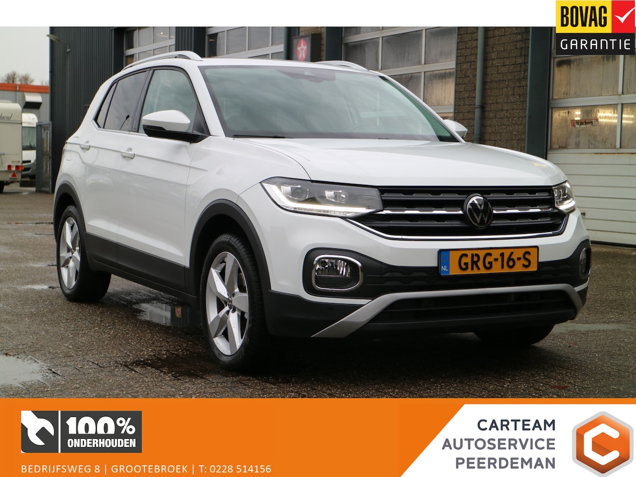 Volkswagen T-Cross - 1.5 TSI Style | Automaat! | Navi | Carplay | Trekhaak! | - AutoWereld.nl