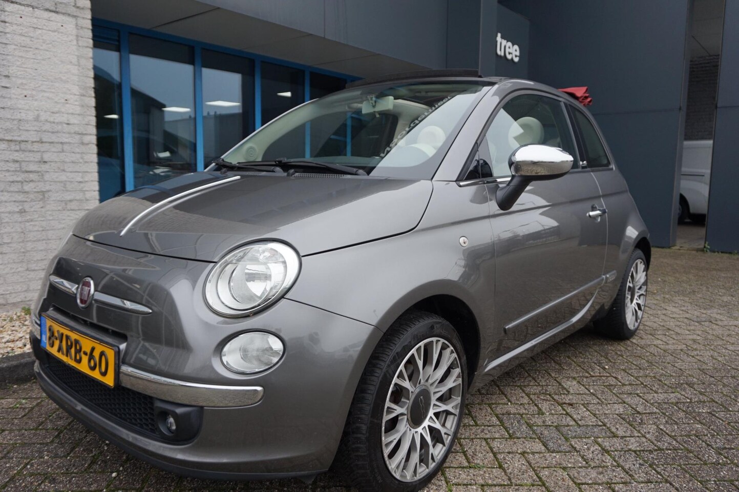 Fiat 500 C - 1.2 Lounge blue and me / pdc / airco/ - AutoWereld.nl