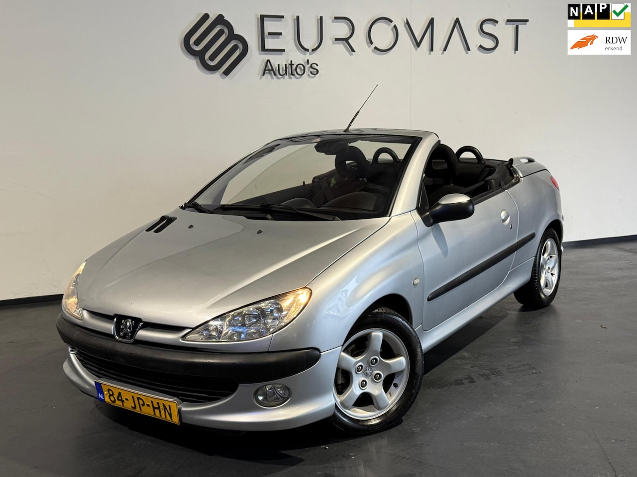 Peugeot 206 CC - 1.6-16V Automaat Airco Nieuwe Apk - AutoWereld.nl