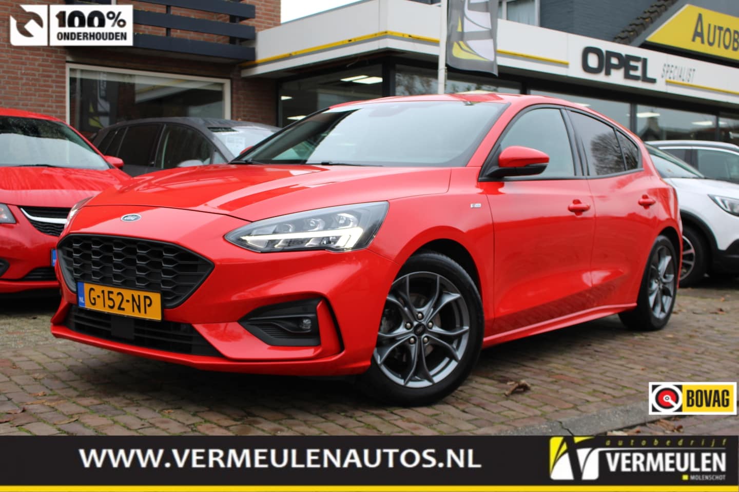 Ford Focus - 1.0 EcoBoost 125PK ST-Line Business + 17"/ Navi/ Clima/ Cruise/ Full-LED/ NL auto - AutoWereld.nl