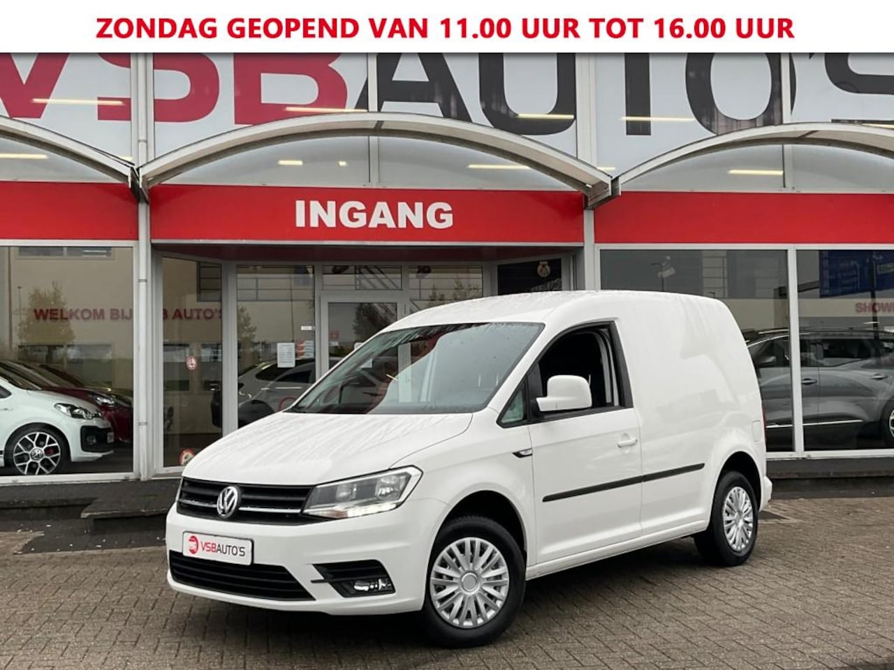 Volkswagen Caddy - 1.0 TSI 102PK LED NAVIGATIE AIRCO SCHUIFDEUR ELEC-RAMEN - AutoWereld.nl