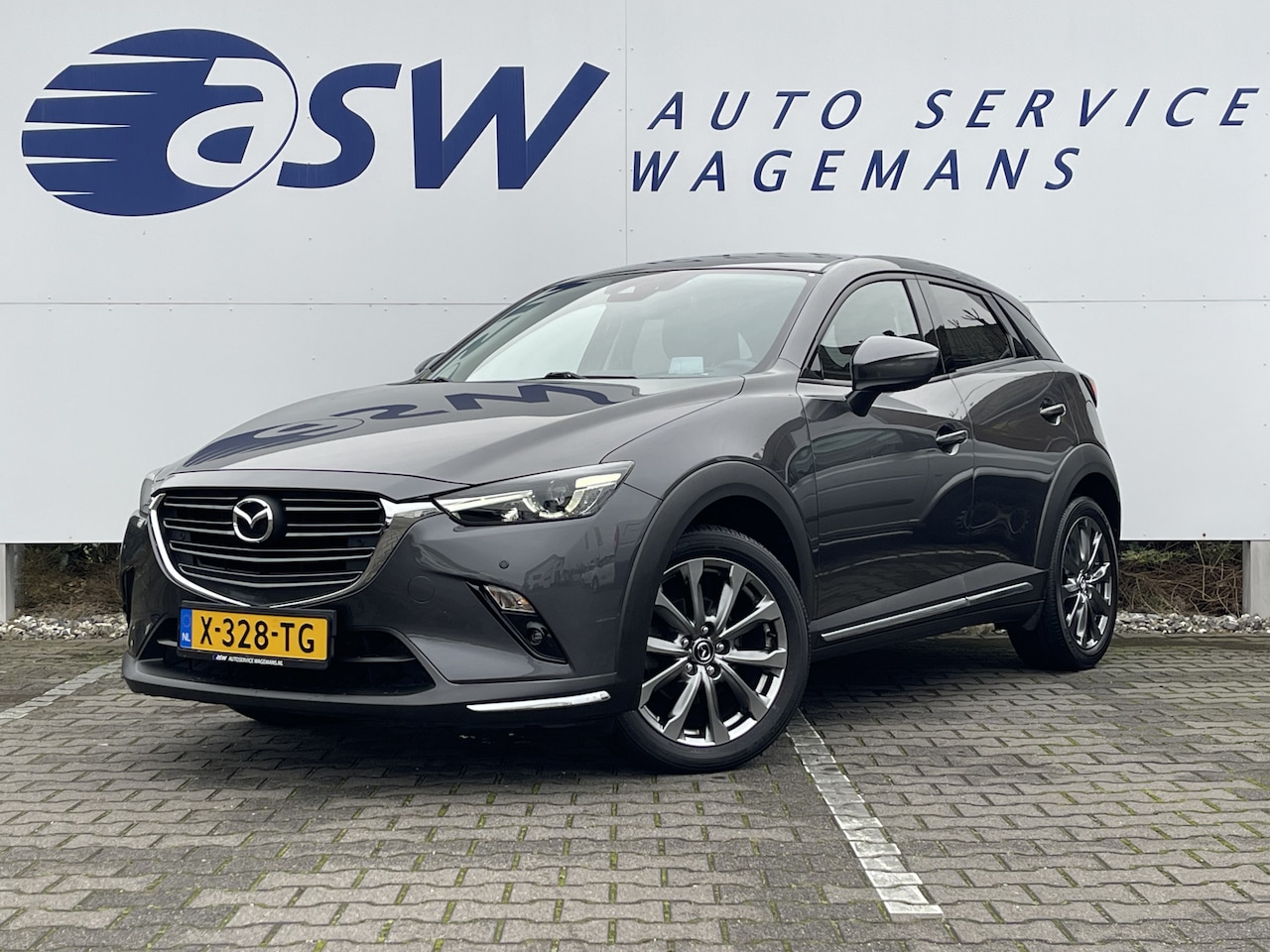 Mazda CX-3 - 2.0 SkyActiv-G 120 Luxury | Navi | Carplay | Memory | Leder | LED | Camera - AutoWereld.nl