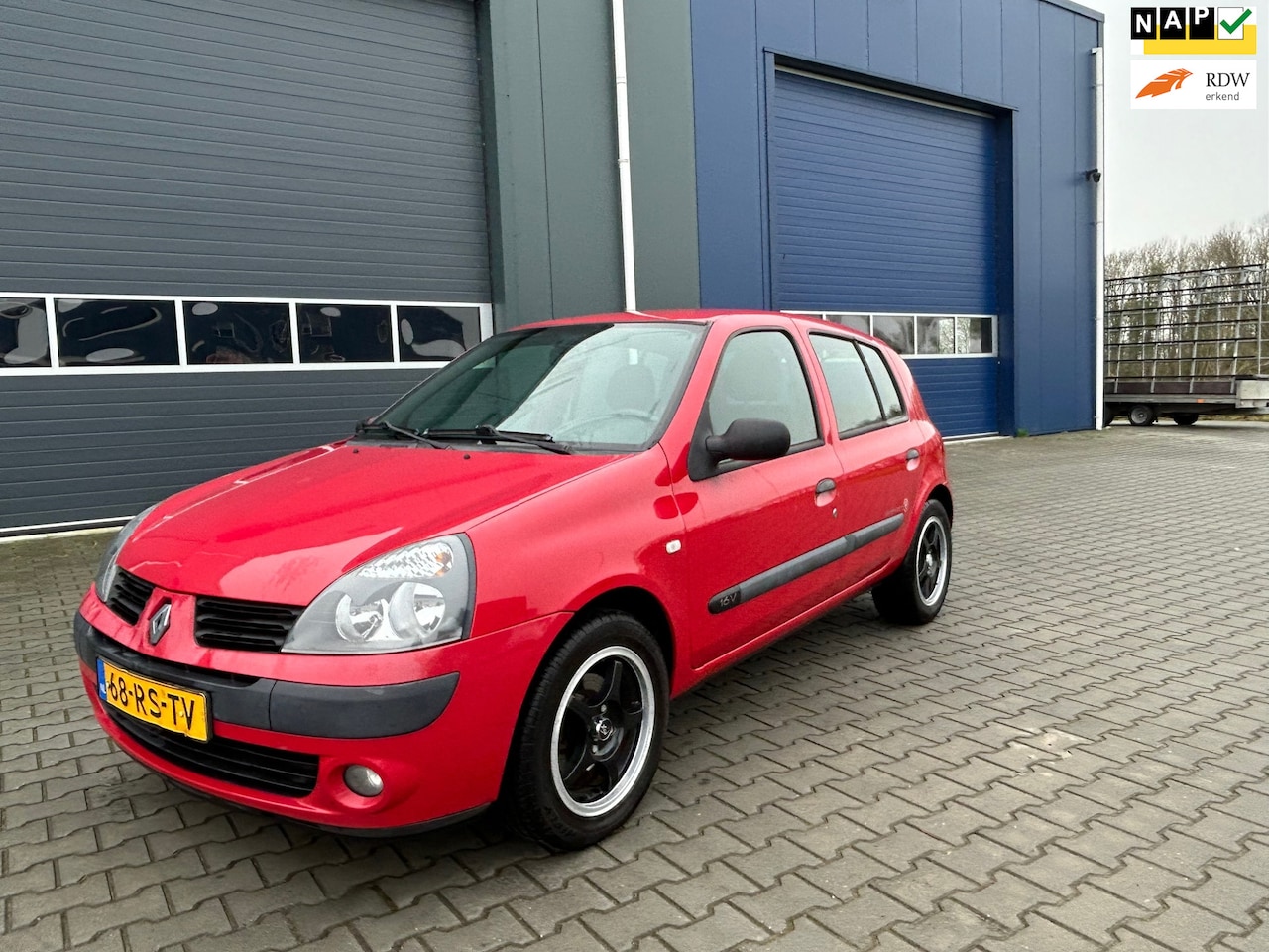 Renault Clio - 1.2-16V Authentique Basis 1.2-16V Authentique Basis - AutoWereld.nl