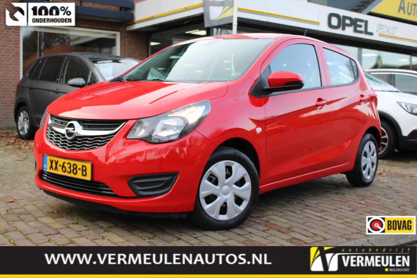 Opel Karl - 1.0 ecoFLEX 75PK Edition + Airco/ Cruise/ Bluetooth/ NL auto - AutoWereld.nl