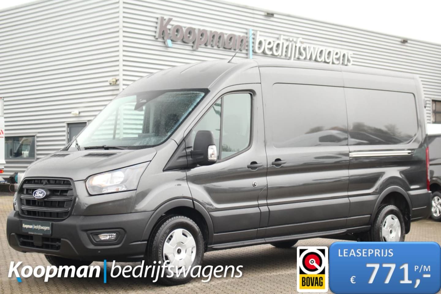 Ford Transit - 350 2.0TDCI 165pk L3H2 Trend | Automaat | Nieuw model | L+R Zijdeur | Sync 4 13" | Camera - AutoWereld.nl