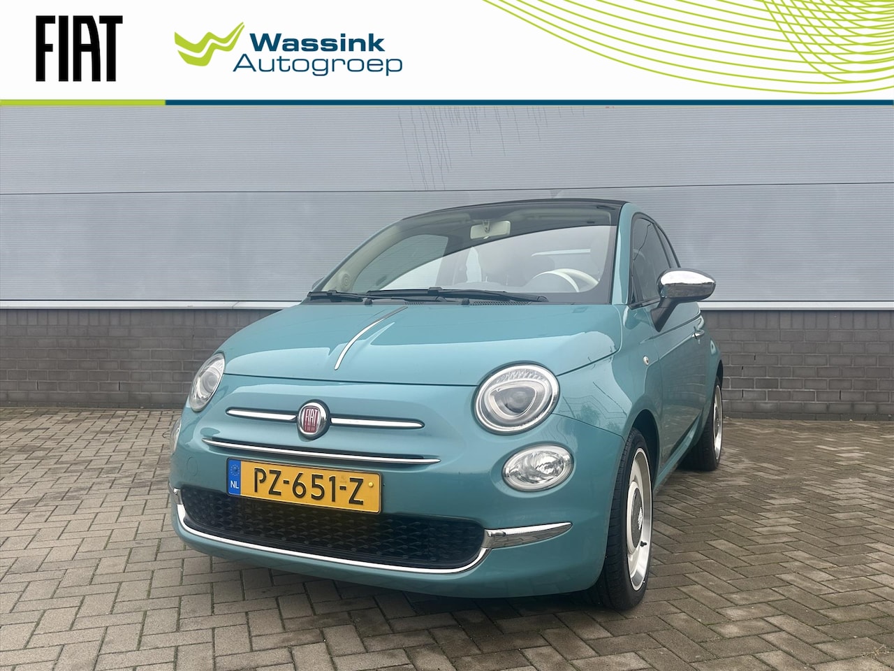 Fiat 500 C - TwinAir 80pk Anniversario | Parkeersensoren | Speed Limiter | - AutoWereld.nl