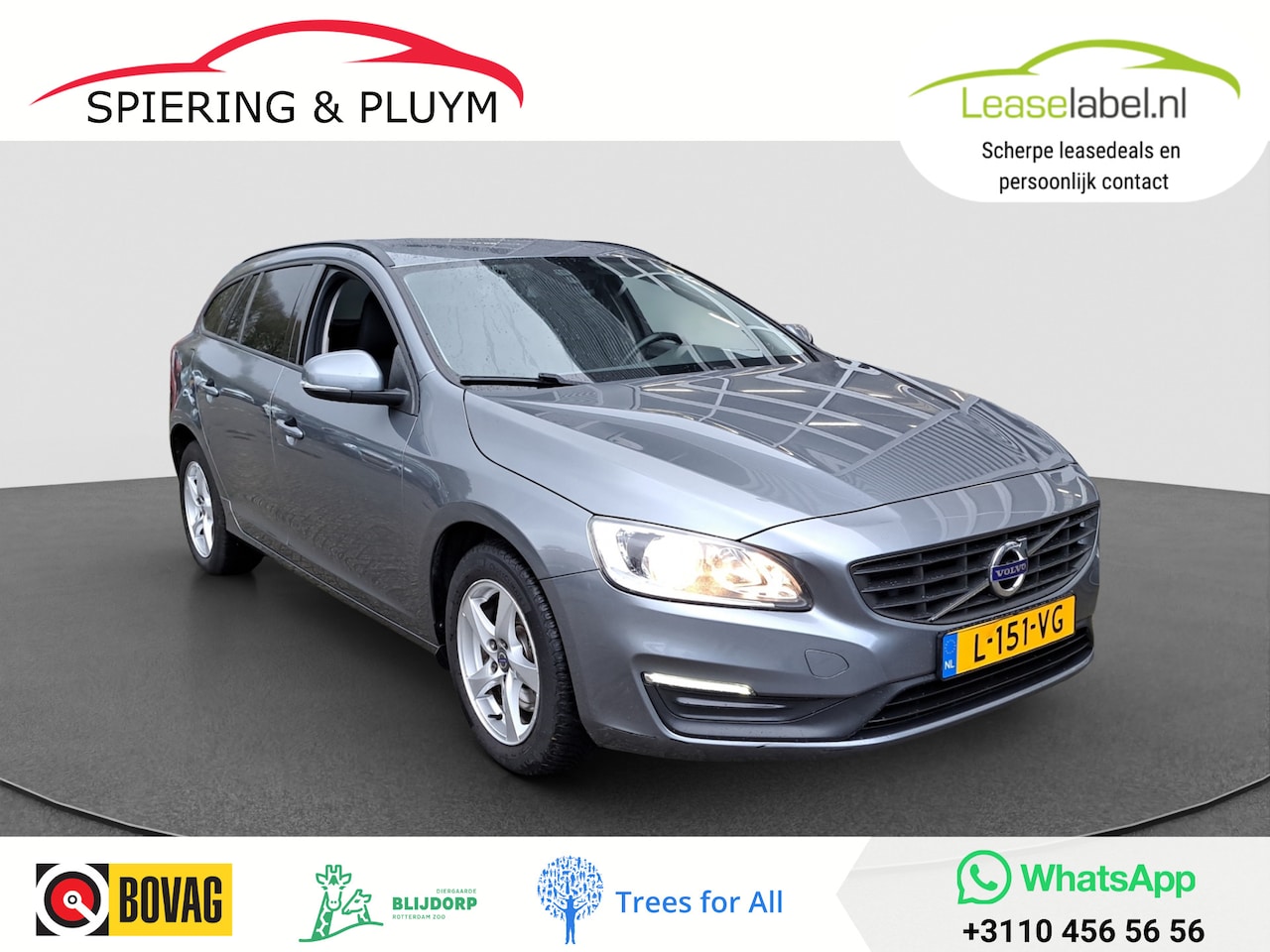 Volvo V60 - 2.0 D2 Summum | climate | cruise | navi! - AutoWereld.nl