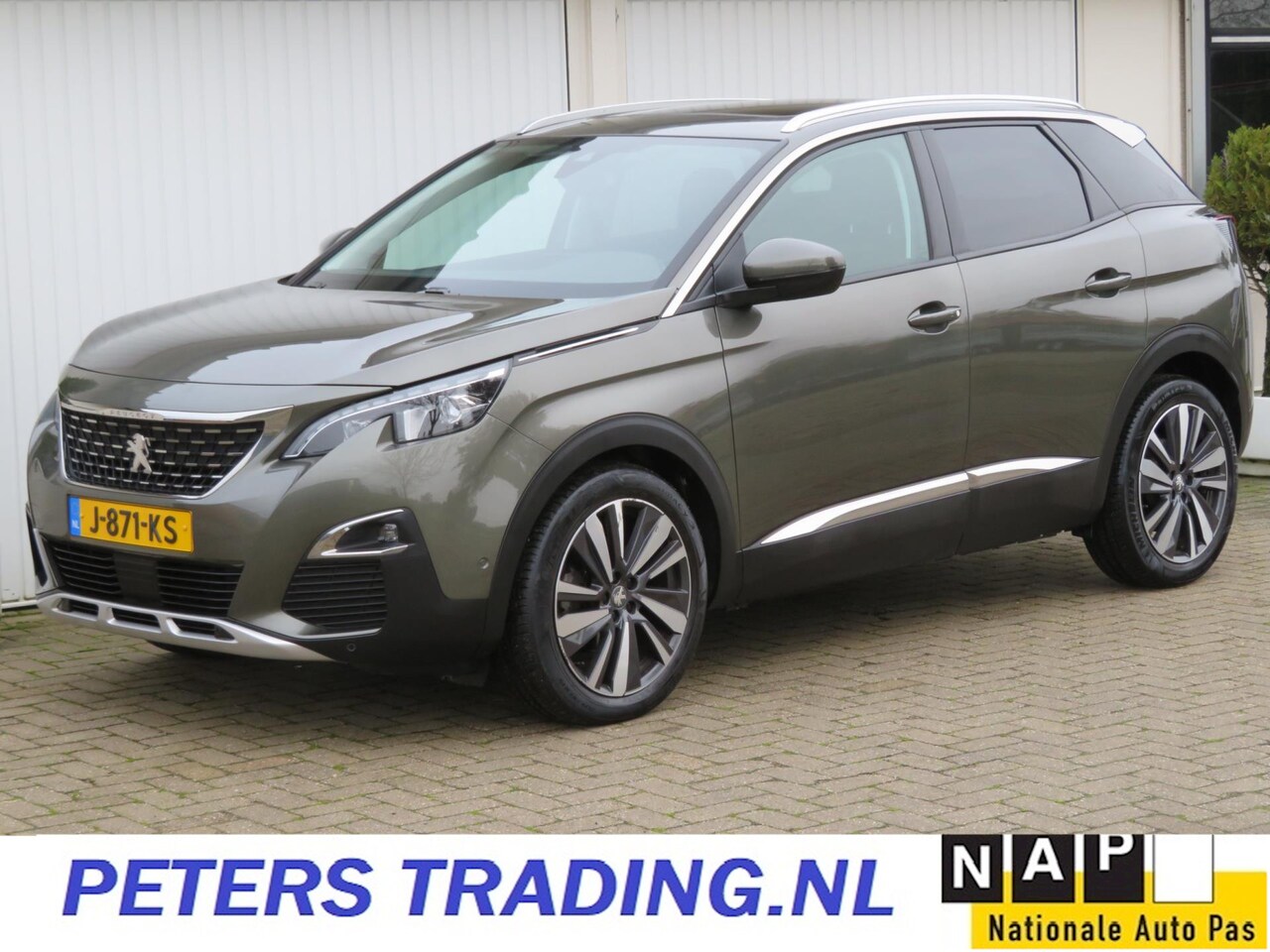 Peugeot 3008 - 1.2 131pk AUT. Premium Avantage ADAPT.CRUISE-PANODAK-LEDER-DEALER OH - AutoWereld.nl