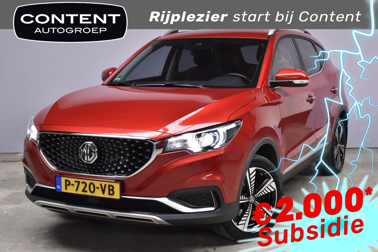 MG ZS - Ev Electric 143pk Luxury |Subsidie |Actie! - AutoWereld.nl