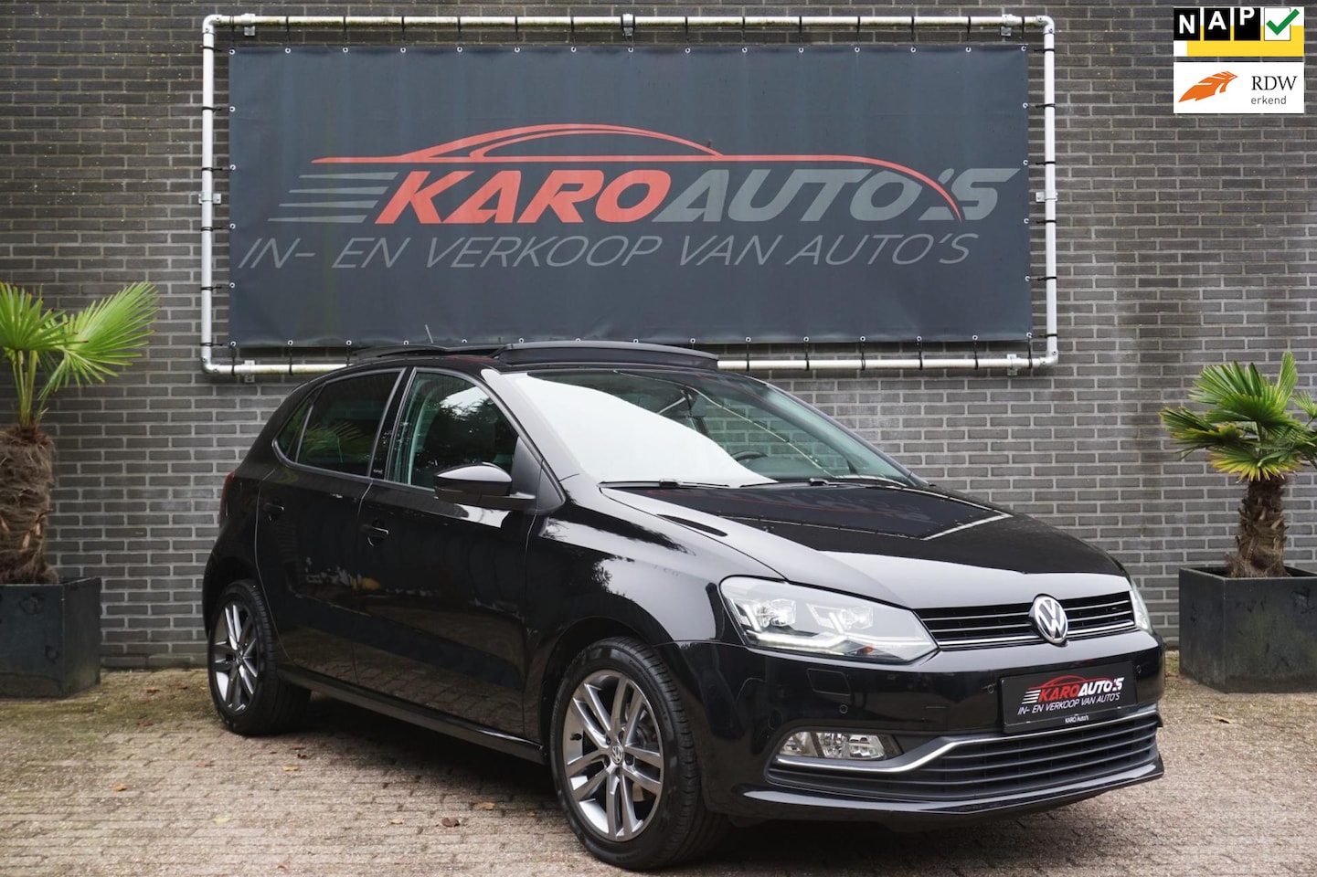 Volkswagen Polo - 1.2 TSI Allstar DSG Pano Led Cruis Clima Pdc - AutoWereld.nl