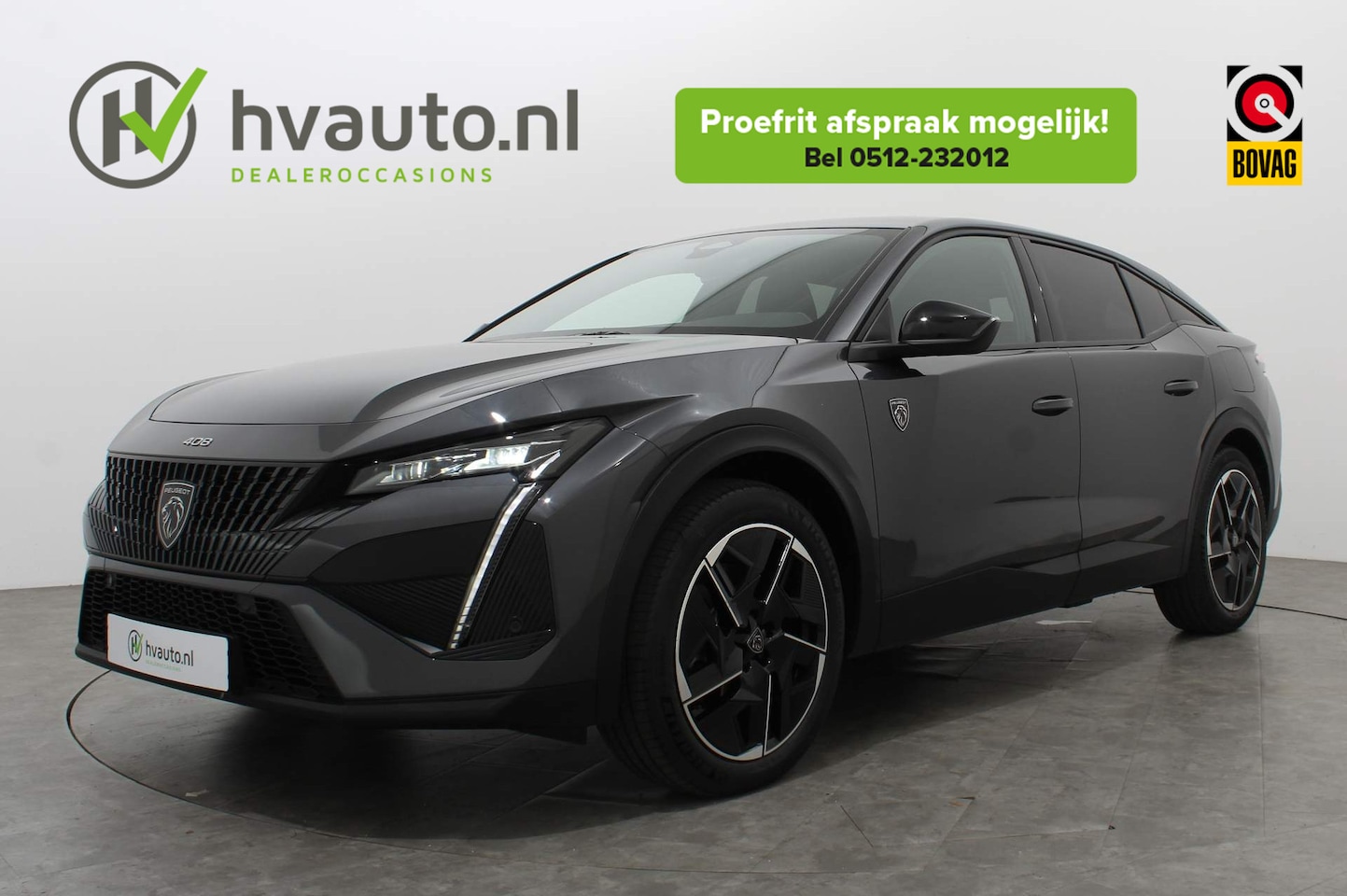 Peugeot 408 - 1.6 HYBRID GT 225PK EAT8 | Navi | El. achterklep | Camera - AutoWereld.nl