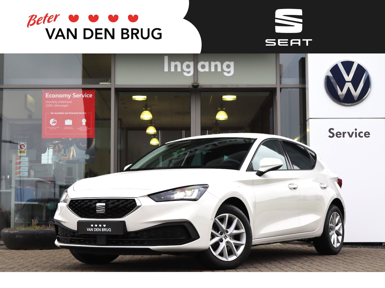 Seat Leon - 1.0 TSI 110 pk Style | Apple Carplay/Android Auto | PDC Voor + Achter | Cruise | 16" LM | - AutoWereld.nl