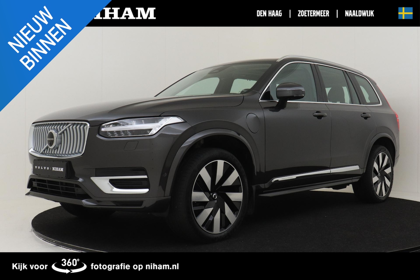 Volvo XC90 - T8 RECHARGE AWD ULTIMATE BRIGHT VOL!!-PANO.DAK|B&W-AUDIO|360°CAM|GEVENT.LEDER + MASSAGE|TR - AutoWereld.nl