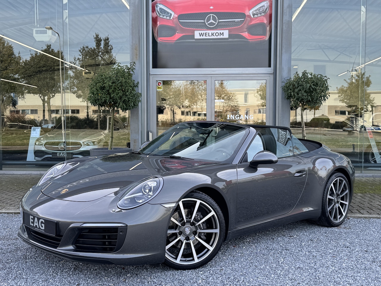 Porsche 911 Cabrio - 3.0 Carrera 991.2 | Facelift | Leder | Sportuitlaat | Camera | Chrono | 20'' Classic | - AutoWereld.nl