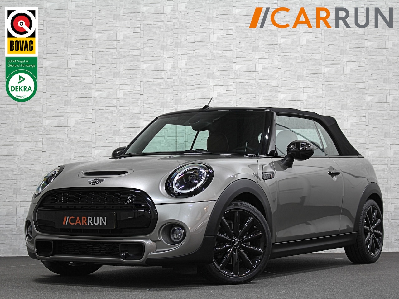 MINI Cabrio - Mini 2.0 Cooper S | Origineel NL | Virtual Cockpit | LED | Keyless-Go | Carplay | Leder | - AutoWereld.nl