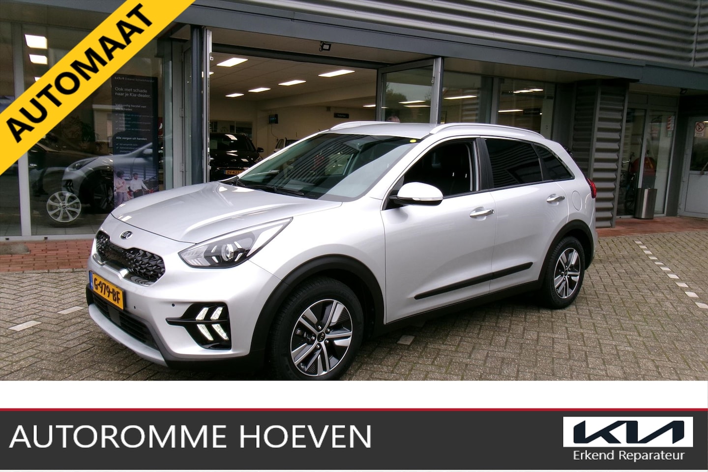 Kia Niro - 1.6 Hybrid AUTOMAAT DynamicLine Nw Model Org. Ned. - AutoWereld.nl