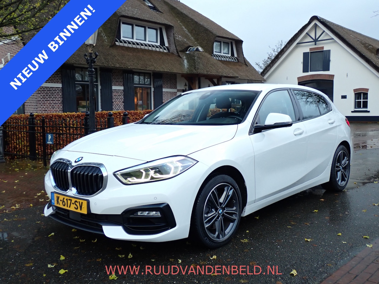 BMW 1-serie - 118i High-Exe SPORTLINE FULL-LED/17''/PDC/CARPLAY - AutoWereld.nl