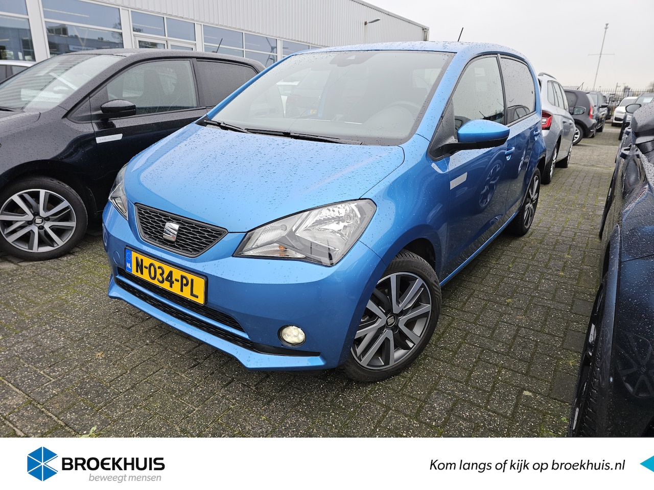 Seat Mii Electric - 83 pk electric Plus | FABRIEKSGARANTIE TOT 12-2025 | Cruise control | Parkeersensoren acht - AutoWereld.nl