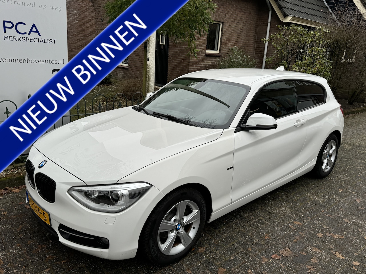 BMW 1-serie - 114i Business+ Airco/El. ramen/Stoelverw. - AutoWereld.nl