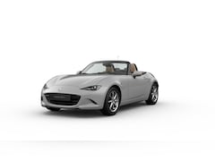 Mazda MX-5 - Roadster Skyactiv-G 132 6MT Kazari | 16-inch lichtmetalen velgen in Black Metallic (Skyact