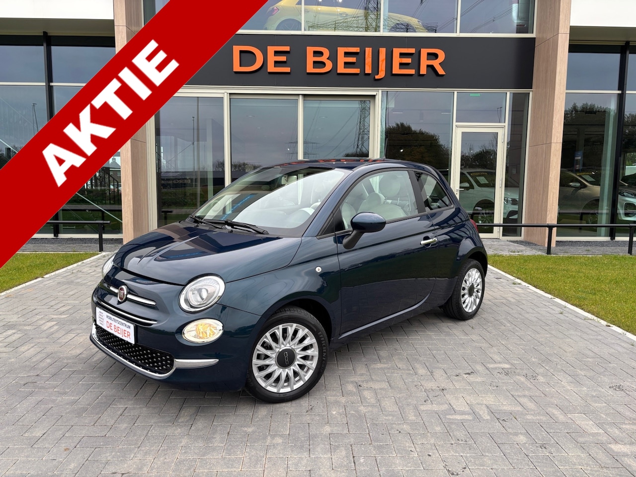 Fiat 500 - 1.0 Hybrid Lounge Airco I Carplay I  DAB+ - AutoWereld.nl