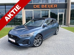 Ford Focus Wagon - 1.0 EcoBoost Hybrid 155pk ST Line Pano dak I Navi I Led verlichting