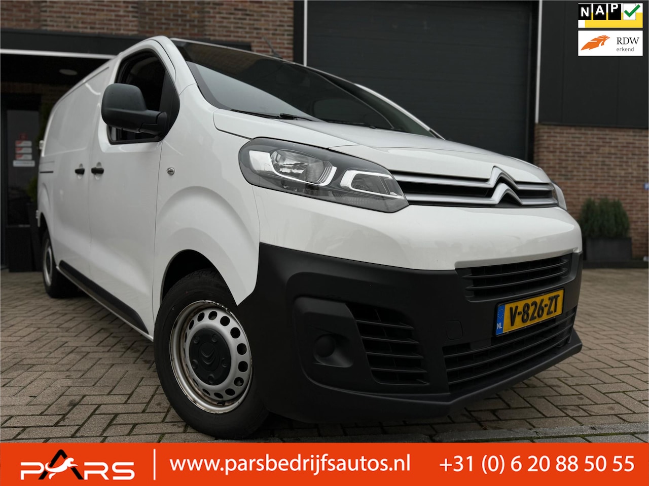 Citroën Jumpy - 2.0 BlueHDI 120 Club M S&S 3prsn Navi Cruise Elk.Ramen - AutoWereld.nl