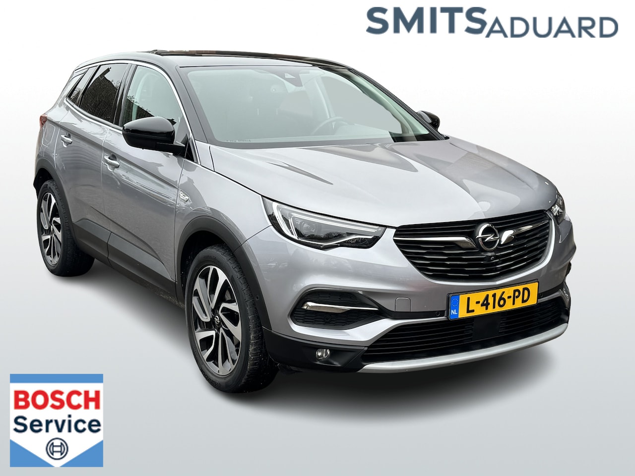 Opel Grandland X - 1.2 Turbo Ultimate Automaat, 130 Pk, Airco/ECC, Navigatie, Trekhaak - AutoWereld.nl