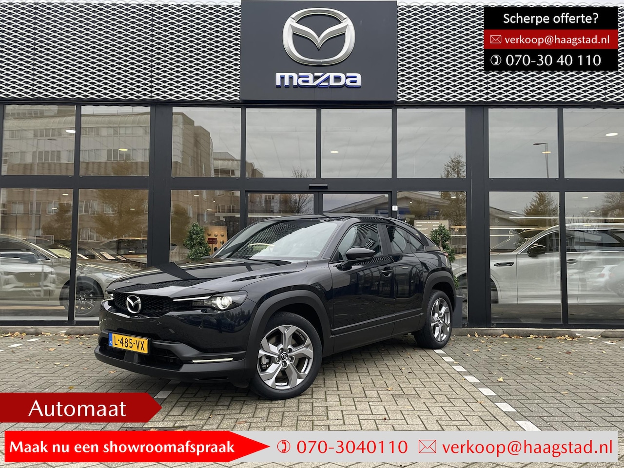 Mazda MX-30 - e-SkyActiv 145 Comfort 36 kWh Excl. €2.000,- subsidie / Dealer onderhouden / 1e eigenaar - AutoWereld.nl