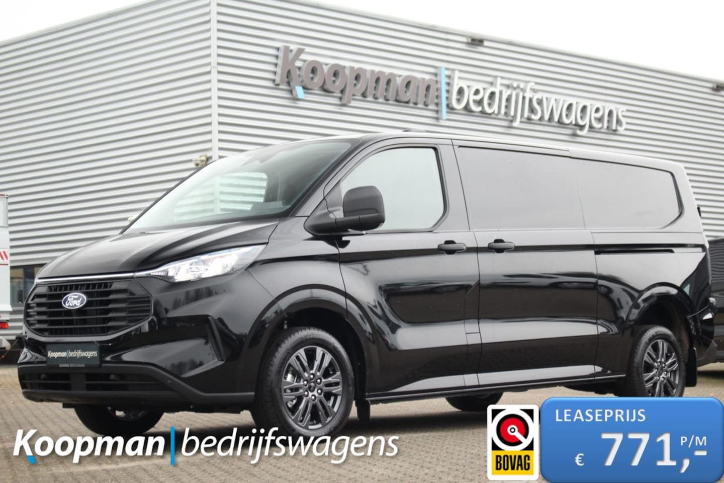 Ford Transit Custom - 320 2.0TDCI 170pk L2H1 Trend | 4x4 | AWD | 2x Stoel | Automaat | L+R Zijdeur | Stoel+Stuur - AutoWereld.nl