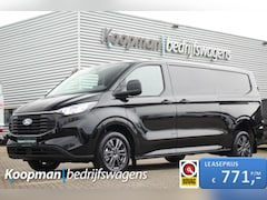 Ford Transit Custom - 320 2.0TDCI 170pk L2H1 Trend | 4x4 | AWD | 2x Stoel | Automaat | L+R Zijdeur | Stoel+Stuur