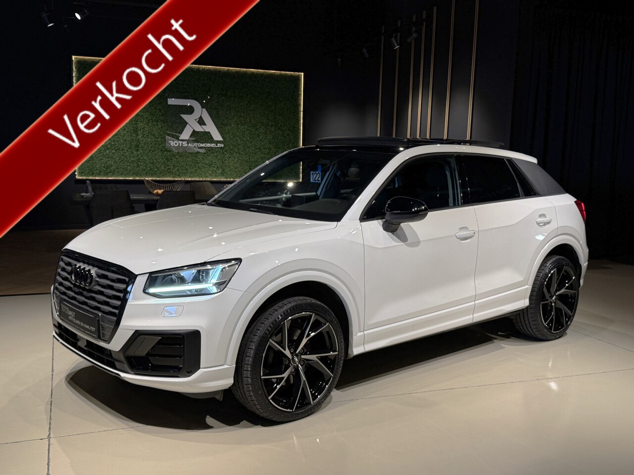 Audi Q2 - 1.4 TFSI CoD Sport S-Tronic Panodak|Keyles|Navi|Cruis|PDC Wit! - AutoWereld.nl