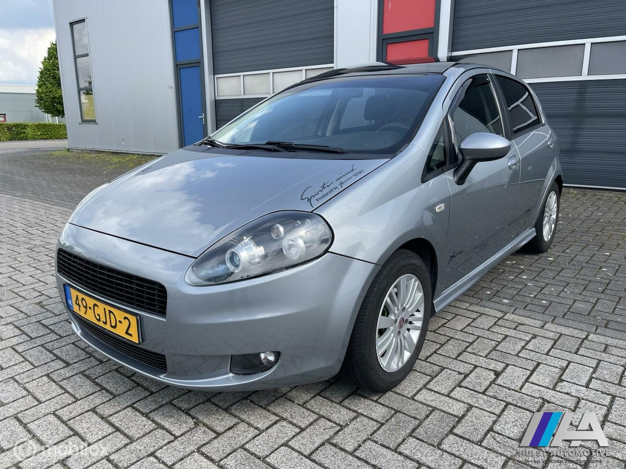 Fiat Grande Punto - 1.4-16V T-JET Ed. Lusso TURBO PANODAK XENON ! - AutoWereld.nl