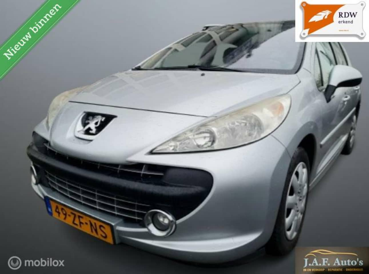 Peugeot 207 SW - 1.6 VTi XS Apk Airco cruise komt binnen! - AutoWereld.nl