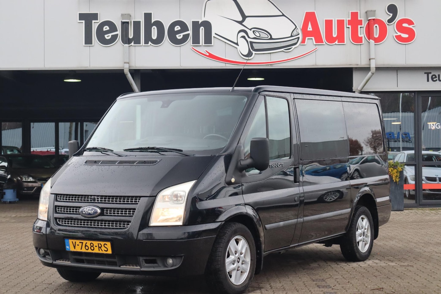 Ford Transit - 260S 2.2 TDCI SHD DC Airco, Dubbel Cabine, Bijrijdersbank, Trekhaak, Cruise control, Licht - AutoWereld.nl