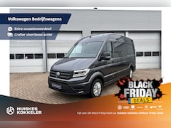 Volkswagen Crafter - Bestelwagen 35 2.0 TDI 177pk Automaat L3H3 Exclusive | 2x Schuifdeur | Geveerde Stoel | Cl