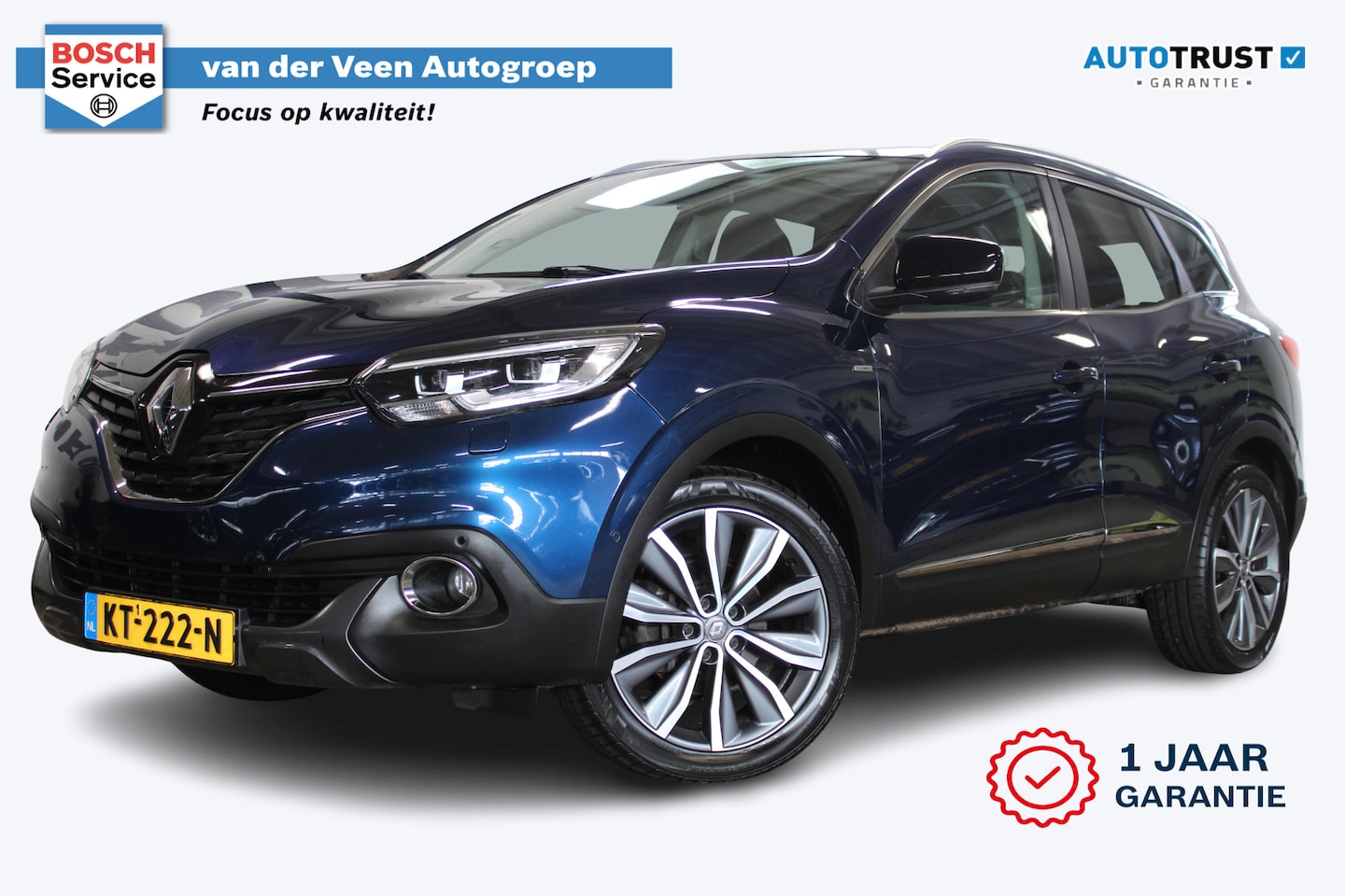 Renault Kadjar - 1.2 TCe Bose | Incl. 12 maanden garantie | Navigatie | Cruise control | Keyless entry | Pa - AutoWereld.nl