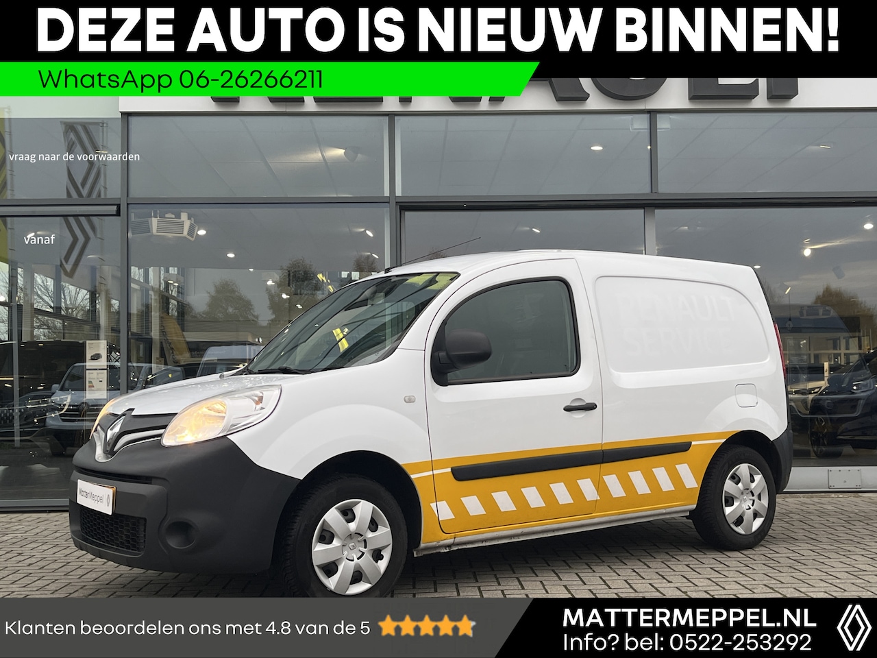 Renault Kangoo - 1.5 dCi 75 Energy Comfort | Airco | Cruise Control | Bluetooth | Trekhaak | NL Auto | 1e e - AutoWereld.nl