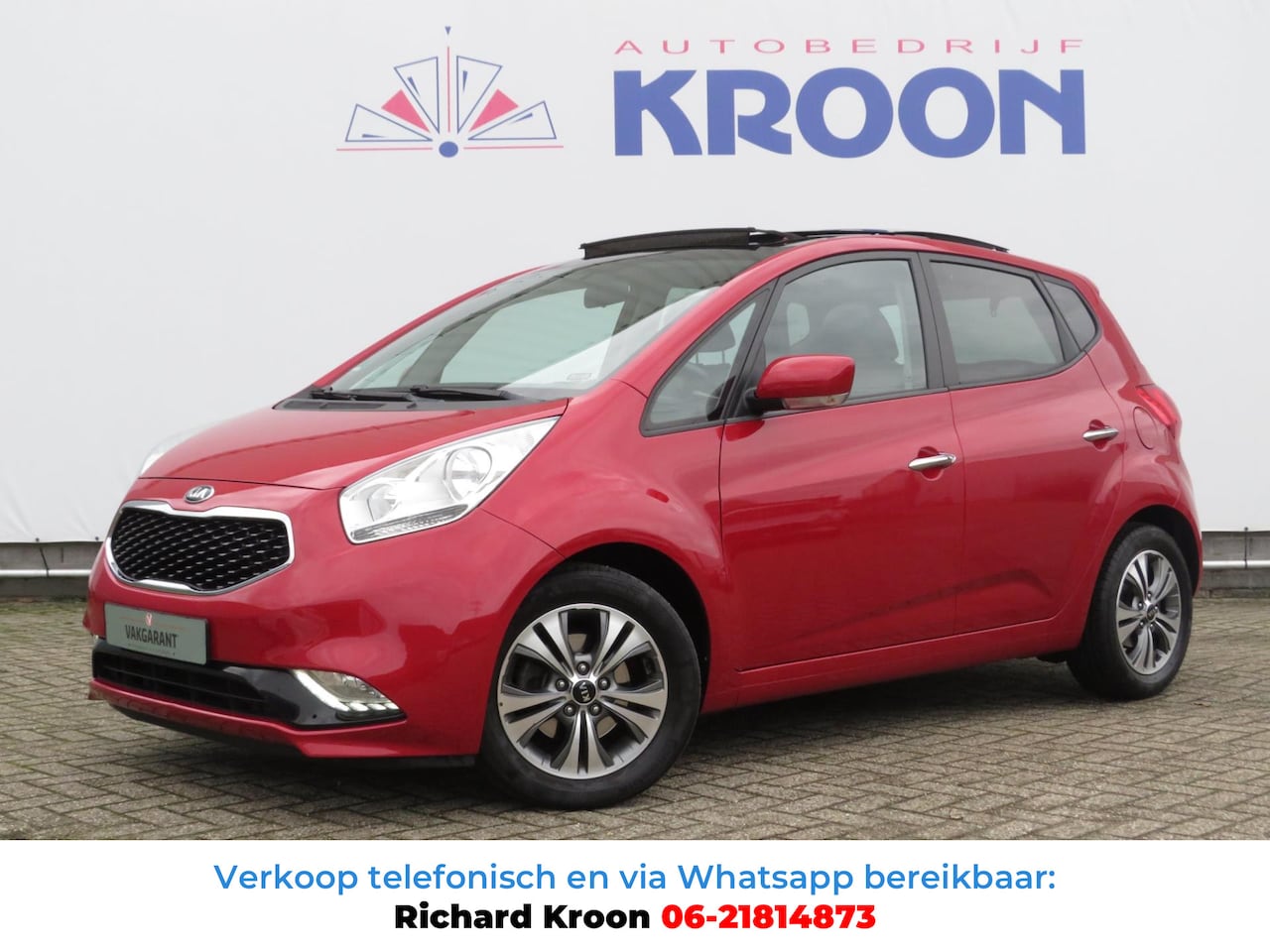 Kia Venga - 1.6 CVVT DynamicPLusLine Automaat, Navigatie, Pannoramadak - AutoWereld.nl