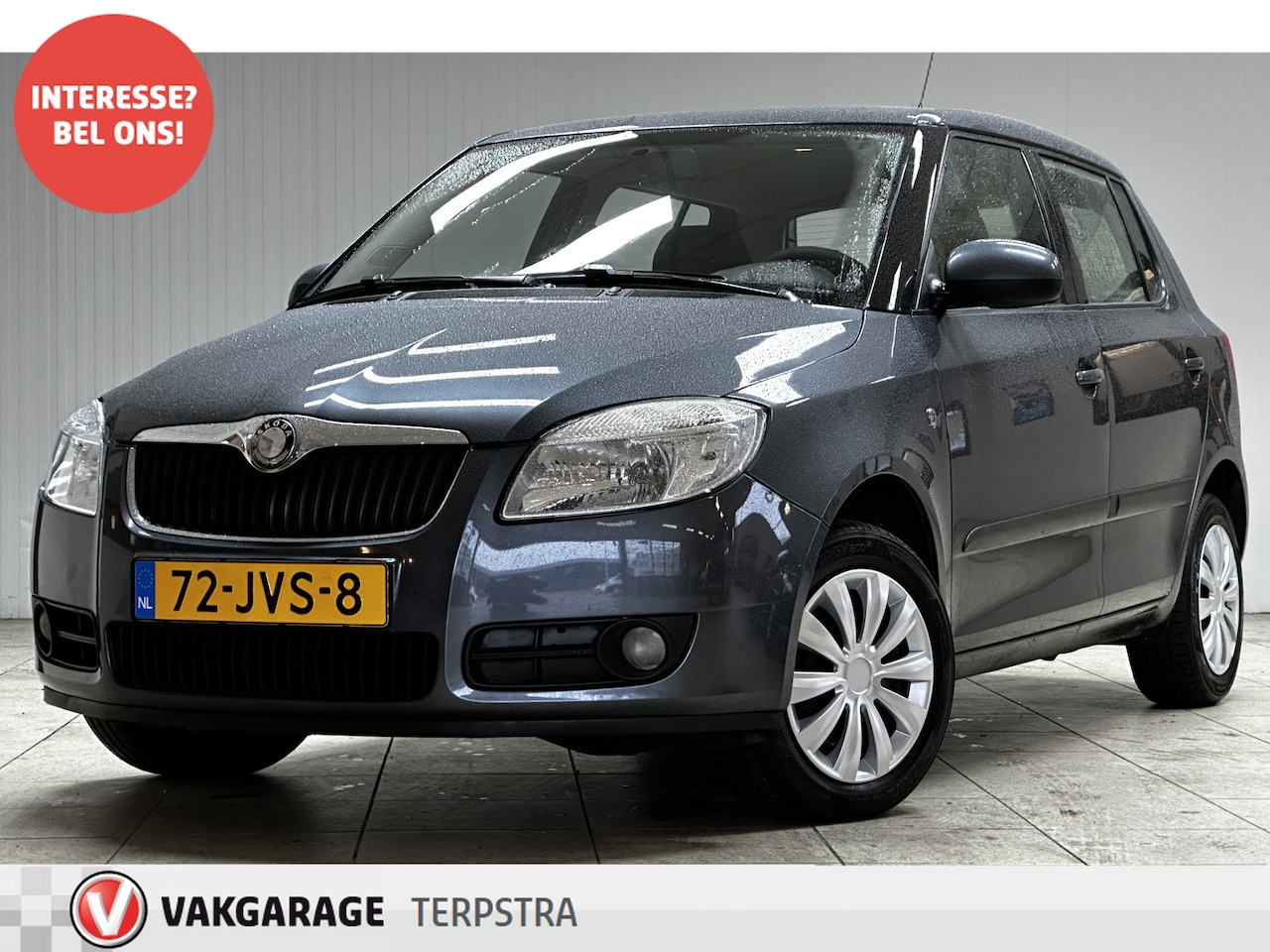 Skoda Fabia - 1.6-16V Ambition/ Automaat!/ Airco/ Cruise/ Radio-CD+AUX&USB/ Elek.Pakket/ Isofix/ Metalli - AutoWereld.nl