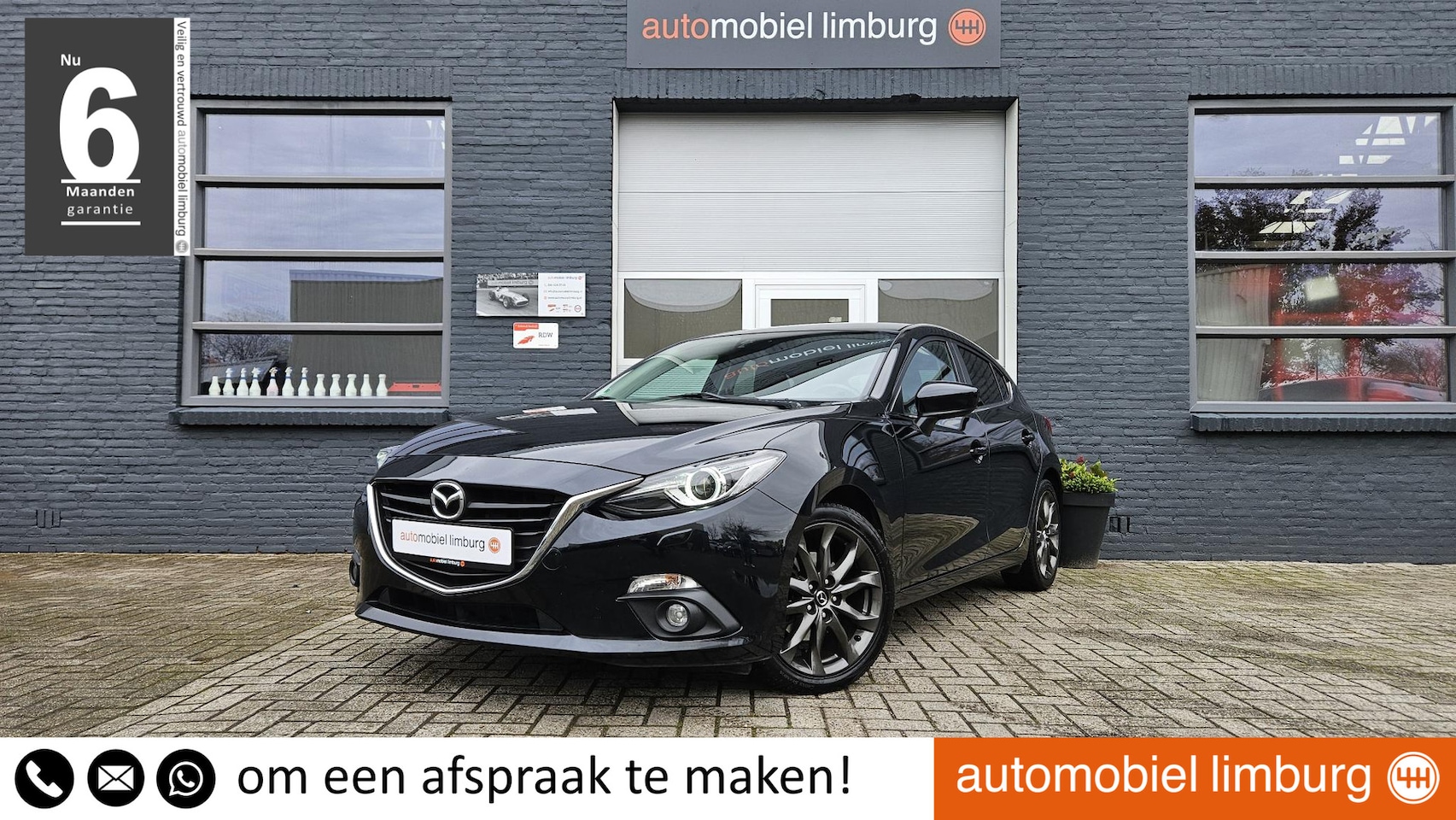 Mazda 3 - 2.0 Nakama | CAMERA | NAVIGATIE | CRUISE CONTROL | HALF LEDER/ALCANTARA | BI-XENON - AutoWereld.nl