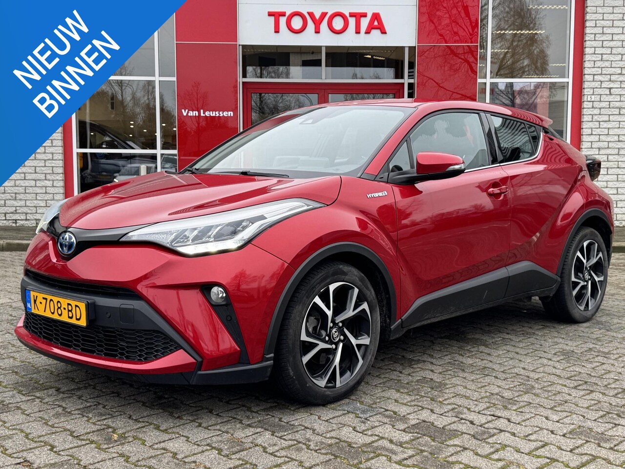 Toyota C-HR - 1.8 Hybrid Dynamic NAVI PARK-SENSOREN APPLE/ANDROID KEYLESS 18" LM-VELGEN NL-AUTO - AutoWereld.nl