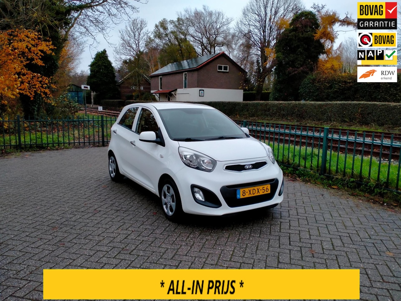 Kia Picanto - 1.2 CVVT BusinessLine 5 deurs airco ALLINPRIJS - AutoWereld.nl