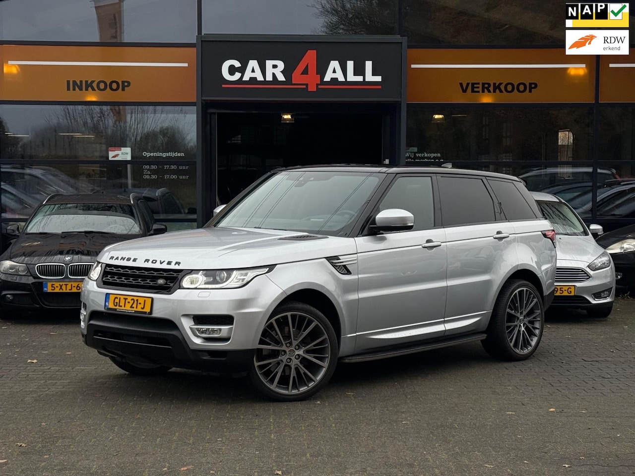 Land Rover Range Rover Sport - 2.0 SD4 HSE LUCHTVERING/PANO/CAMERA/APK 23-09-2025 - AutoWereld.nl