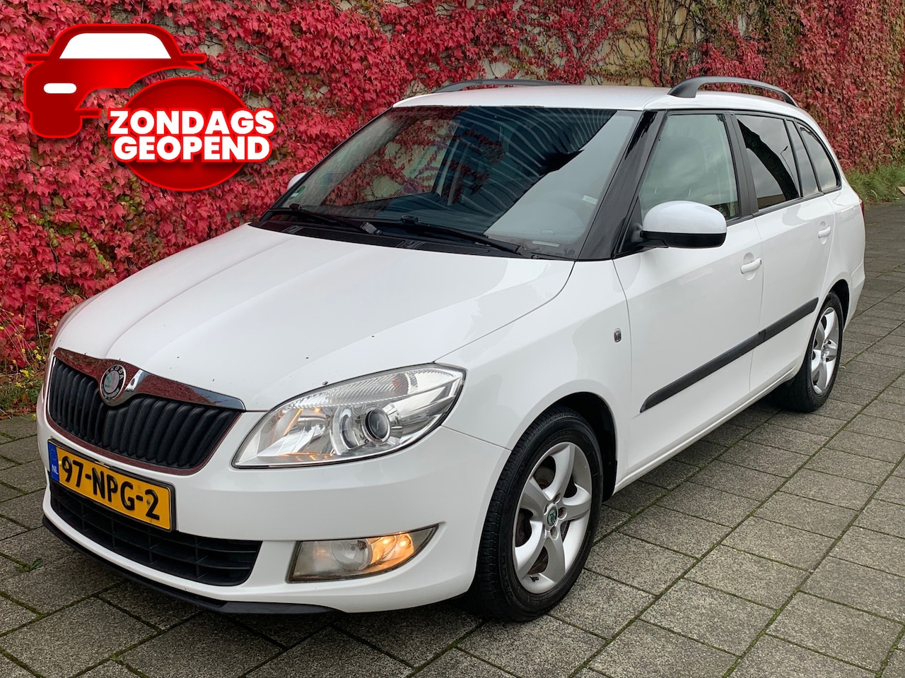 Skoda Fabia Combi - 1.2 TDI Greenline|Navigatie|Airco| - AutoWereld.nl