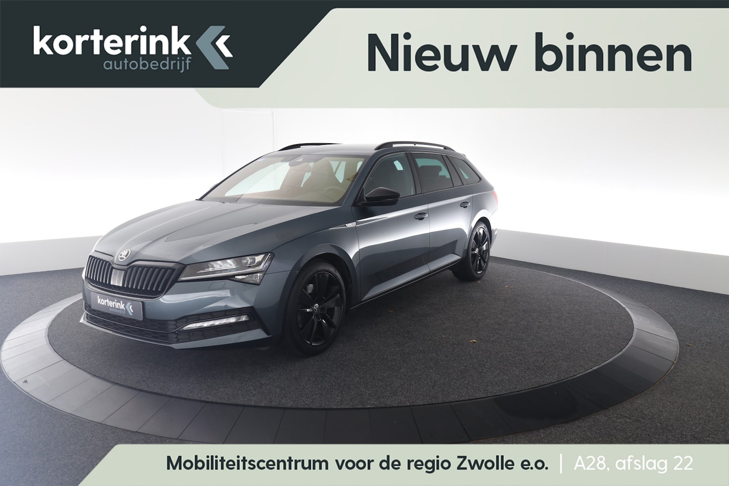 Skoda Superb Combi - 1.5 TSI ACT Sportline Business | Trekhaak - AutoWereld.nl