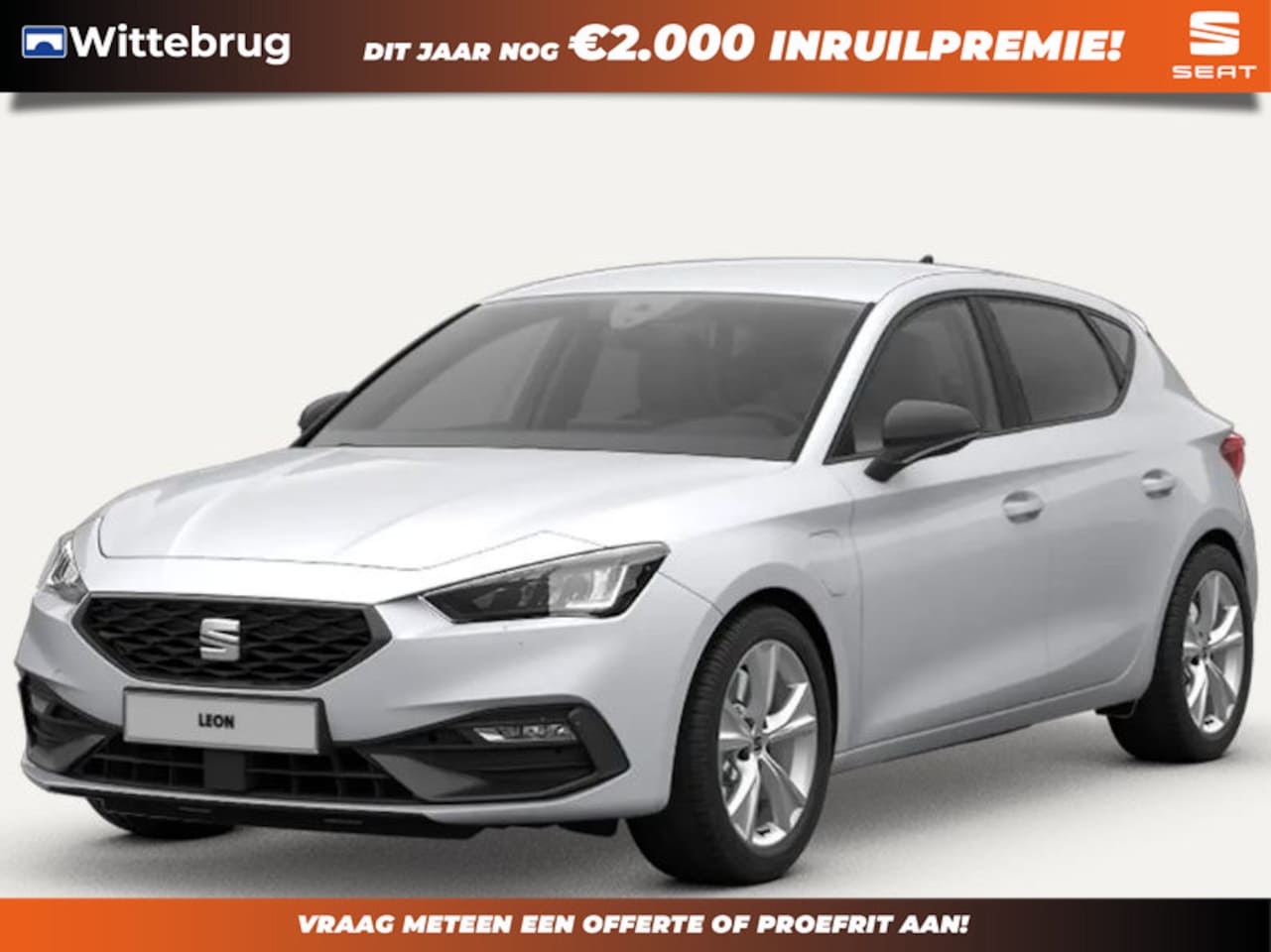 Seat Leon - 1.5 TSI e-Hybrid FR PHEV First Edition / tot 130 km volledig elektrisch / Sportstoelen / S - AutoWereld.nl