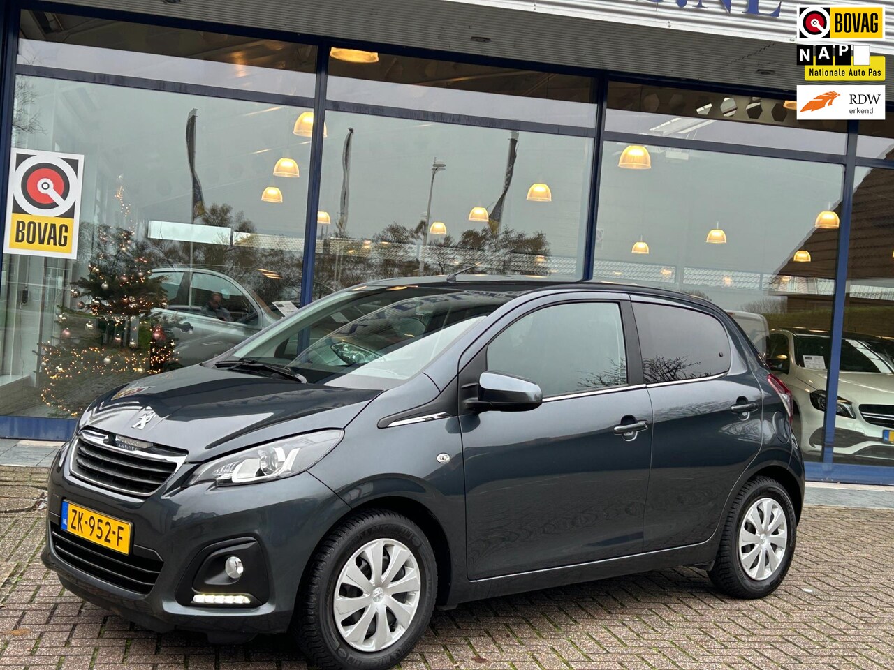 Peugeot 108 - 1.0 e-VTi Active 5Drs Aut. Airco Camera Bluetooth DAB Isofix NAP NL-Auto Dealeronderhouden - AutoWereld.nl