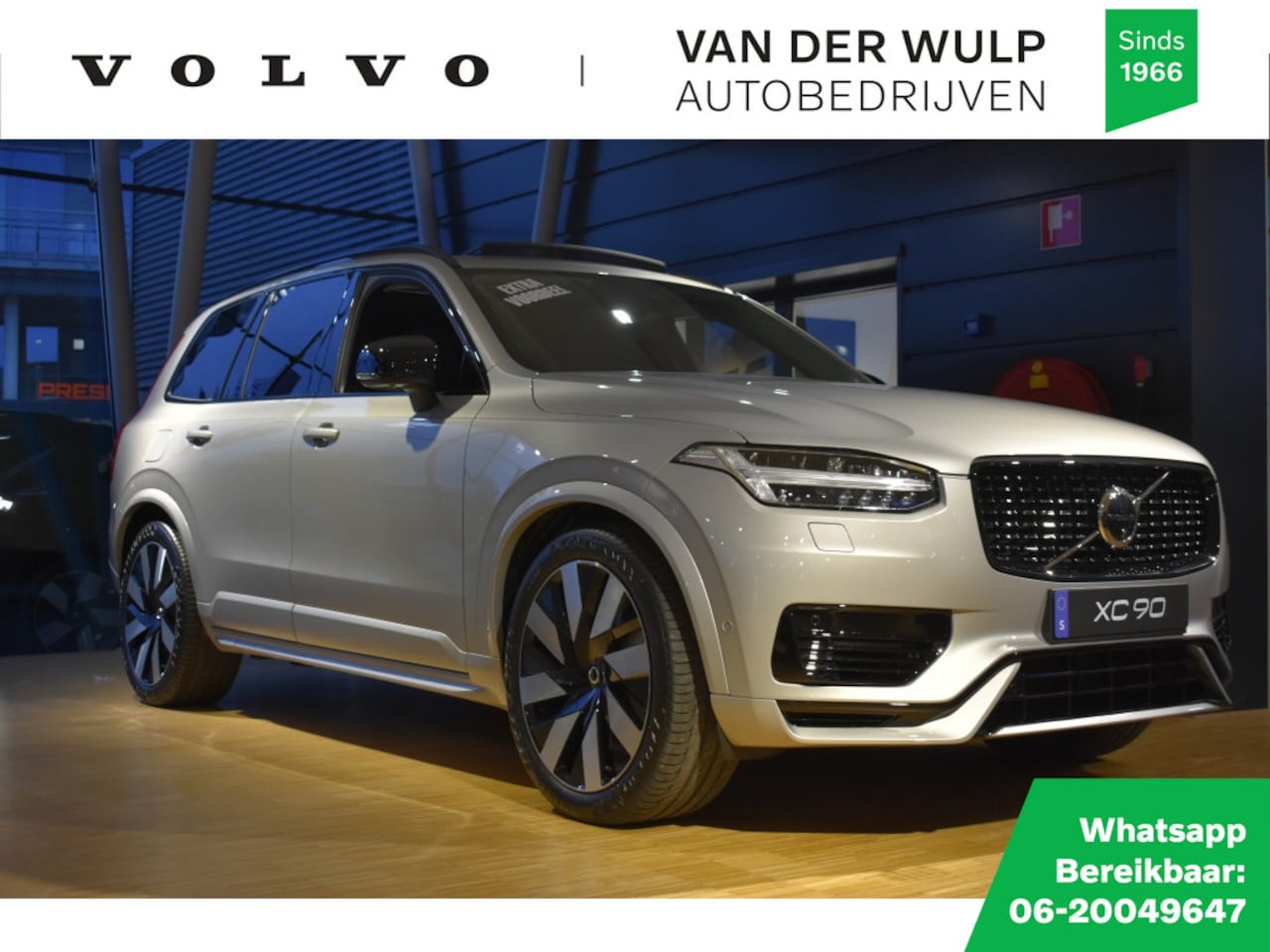 Volvo XC90 - **VOORRAADACTIE** T8 455PK AWD Ultra Dark | Edition Pack | Lucht - AutoWereld.nl