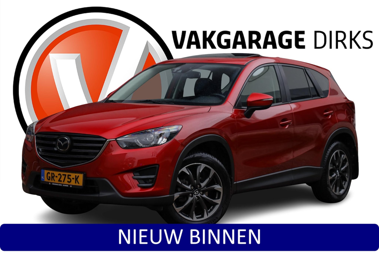 Mazda CX-5 - 2.5 192 pk GT-M 4WD ✅ Leder ✅ ACC ✅ LED - AutoWereld.nl